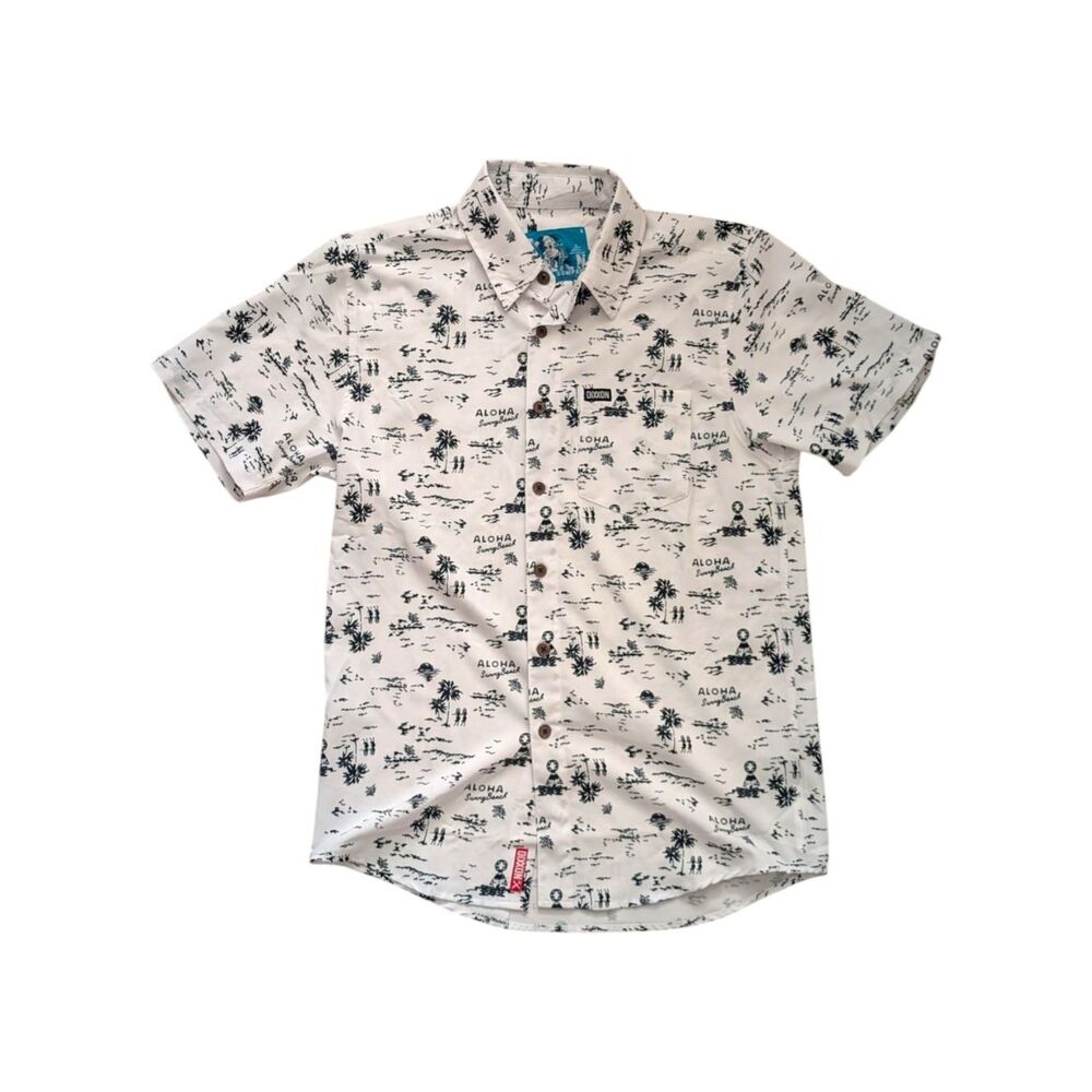 Dixxon Flannel Co. "Haoleboy" Aloha Short Sleeve Party Shirt - Size Small